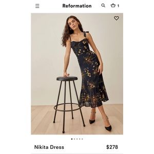 REFORMATION NIKITA DRESS